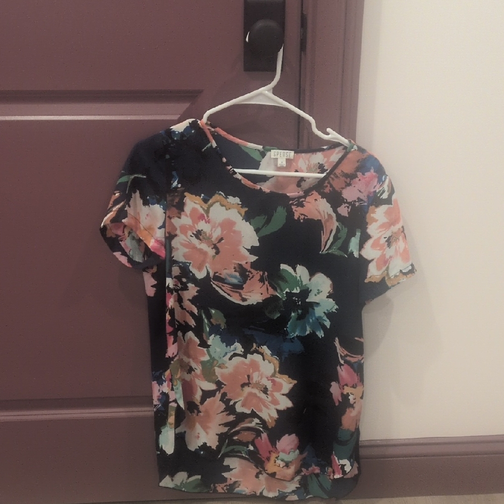 Spense Multicolor Floral Blouse